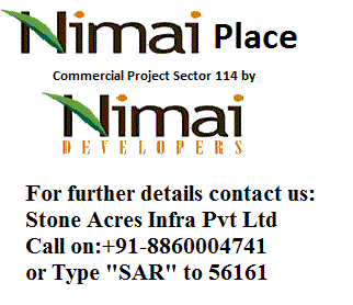 08860004741!! Nimai Place Commercial Project Sec 114 Gurgaon