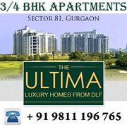 DLF Ultima Gurgaon +91 9811 196 765 DLF The Ultima Gurgaon