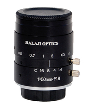 50MM MACHINE VISION MEGA PIXEL CAMERA LENS-BALAJI OPTICS