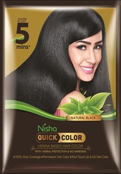 Free Hair Color Sample of Nisha Quick Color