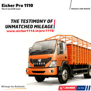 Eicher Pro 1110-The Testimony of Unmatched Mileage