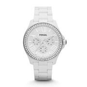 Fossil Cecile Multifunction Resin Watch - White AM4494