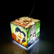 Personalised Cubelit Mini Photo Table Lamp