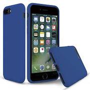 Silicone Case For Apple iphone 8 plus -Sea Blue