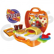Pizza Play Set with Brick Oven Pretend Play and Accessories