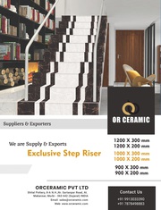 Stair Tiles - Step Riser Tiles Latest Price,  Manufacturers & Suppliers
