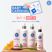 Buy 2 Get 3 on Baby care Products | Baby Carnival | The Moms Co.