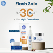 Flash Sale - Flat 30% Off on All Products & Free Night Cream