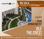3 BHK Apartments for Sale in Gurgaon  -  DLF The Crest