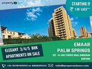 Emaar Palm Springs for Sale in Gurgaon - 3 BHK Apartments 
