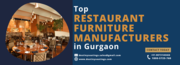 Top Restaurant Furniture Manufacturers in Gurgaon