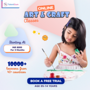 Fun and Creative: Join Talentgum's Online Art & Craft Classes for Kids