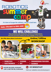 Summer camp Robotics training classes in Gurgaon (Haryana)