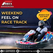 Weekend feel on race track