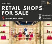 At M3M Jewel Gurgaon,  discover exclusive retail spaces!