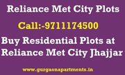 Reliance Met City Industrial Plots at Met City Jhajjar 9711174500