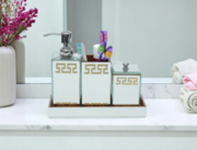 Give your bathroom a stylish and organised look with this bathroom acc