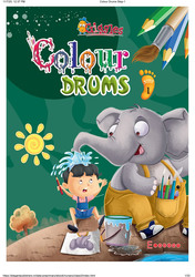 Colour Drums–Colouring Book Nursery Kids | Fun Early Art & Creativity